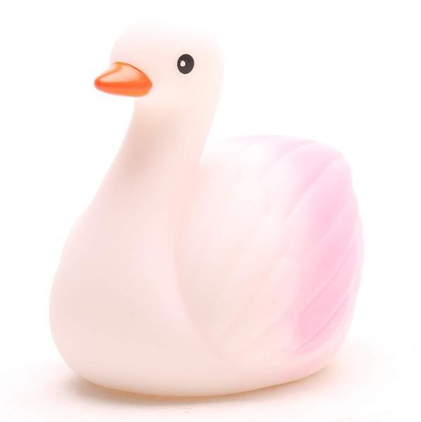 Cisne con luces LED - rosa
