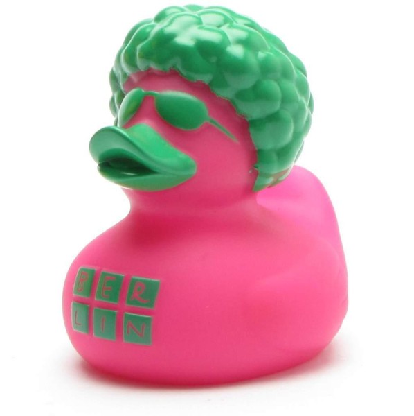 Berlin Rubber Ducky in Afrolook - Pink