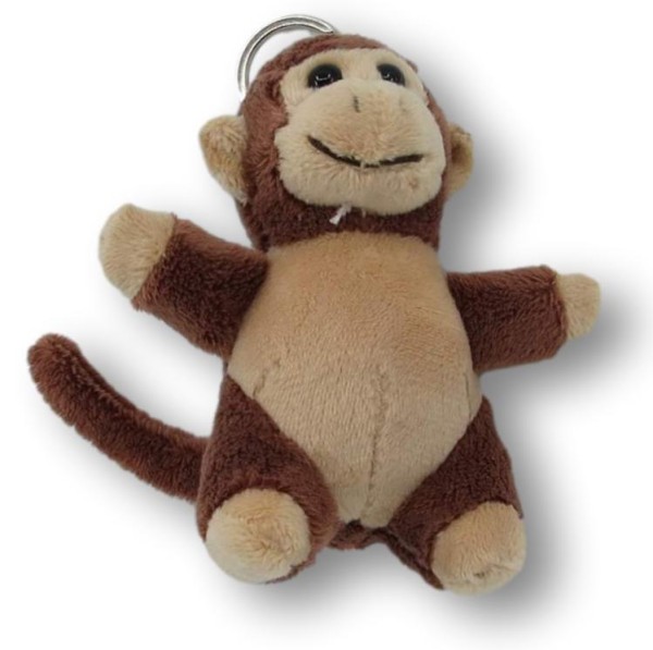 Plush aap met Sleutelhanger
