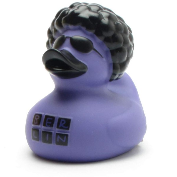 Berlin Rubber Ducky in Afrolook - Purple
