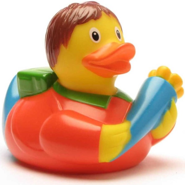 Beginning School Boy Rubber Duck
