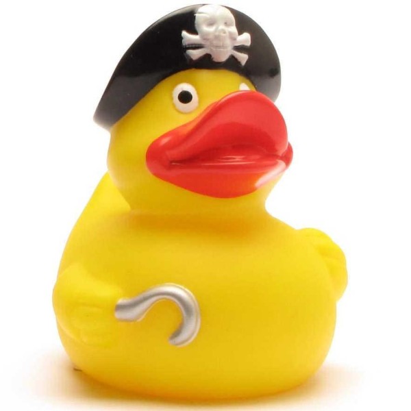 Pirate Rubber Duckie with hook hand