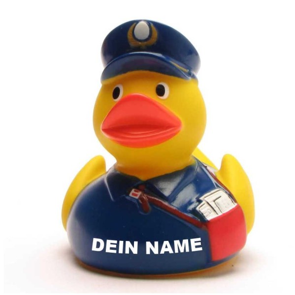 Postbote/Schaffner Ente - Personalisiert