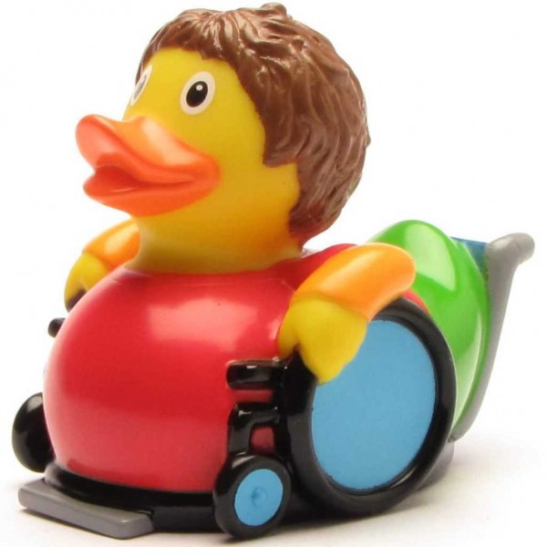 Rubber Ducky wheelchair user