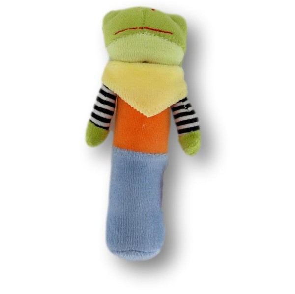 Gripper frog with squeaking function
