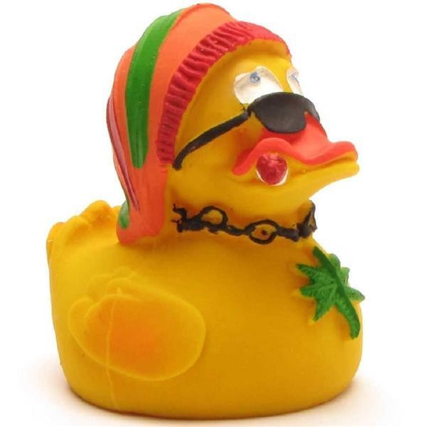 Rubber Ducky Rasta Duck