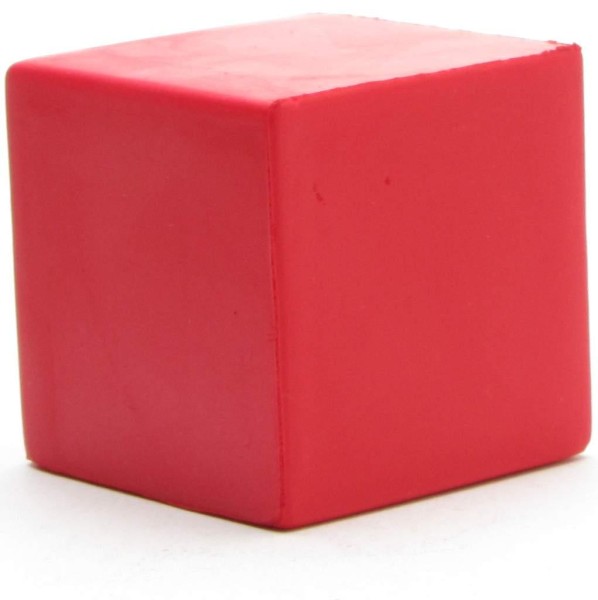 Kruimelfiguur - kubus - rood