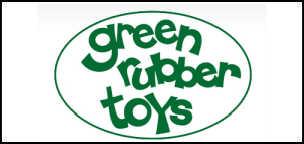Green Rubber Toys
