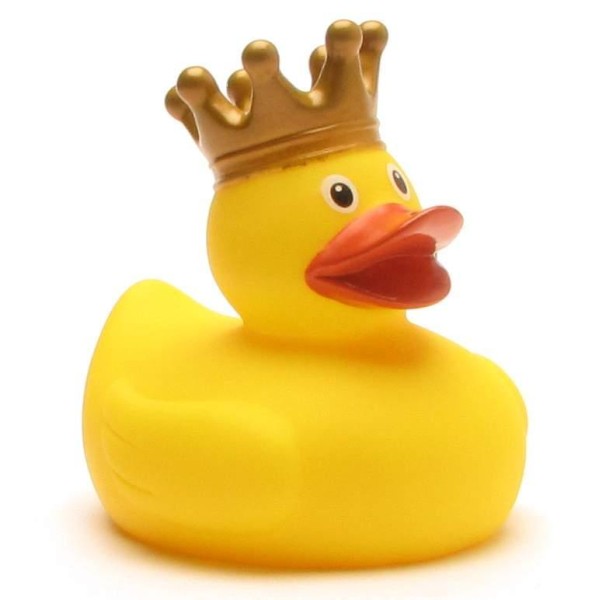 Toothbrush holder King Rubber Duck