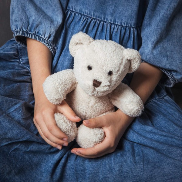 cuddly toy bear Monika cream