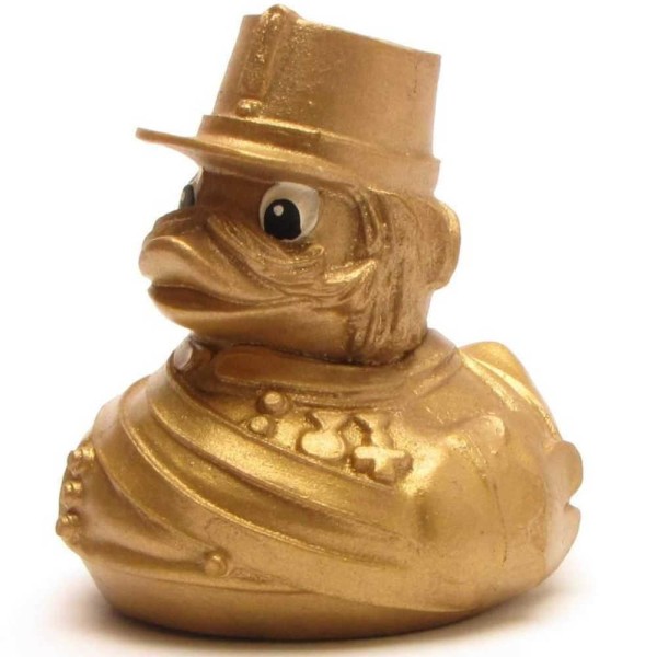 Pato de goma Emperador Francisco José - oro