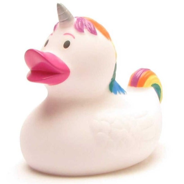 Pato de goma unicornio