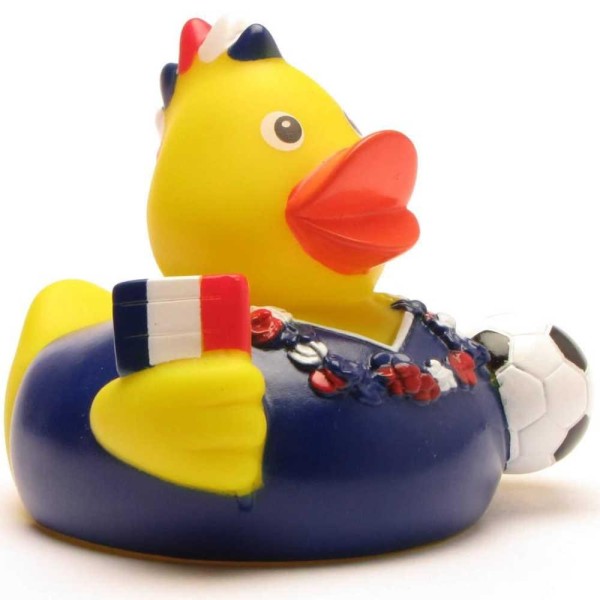 France Fan Rubber Duckie