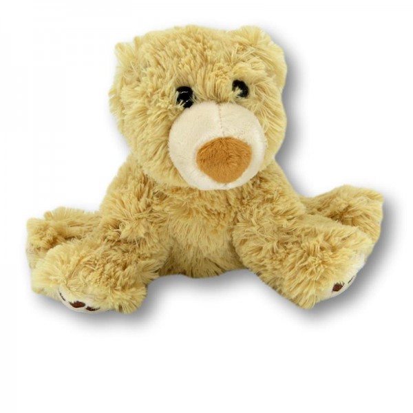 Soft toy bear Ralle with embroidered paws
