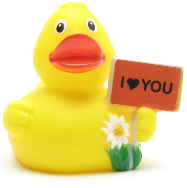 Rubber Duck &quot;I love you&quot;