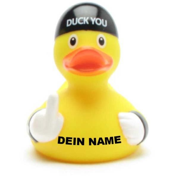 Duck You Ente - Personalisiert
