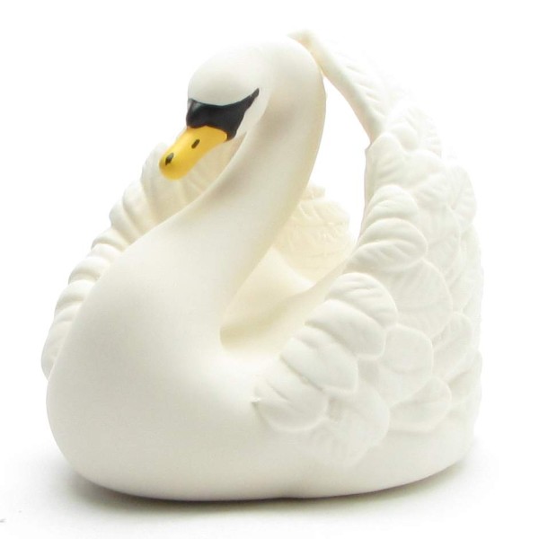 Juguete de baño Swan de caucho natural, tamaño L