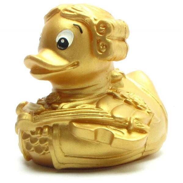 Mozart Rubber Duck - gold
