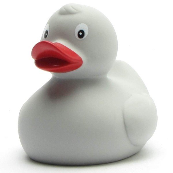Rubber Duck Romy - grey - 8 cm