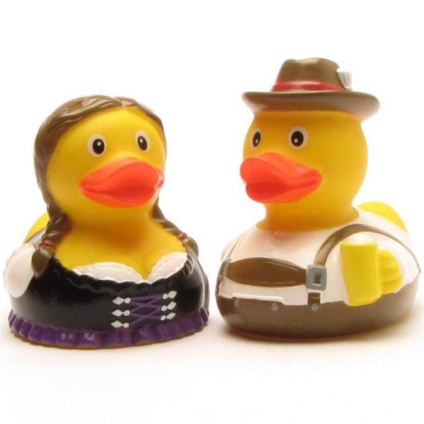 Bavarian Rubber Ducky pair