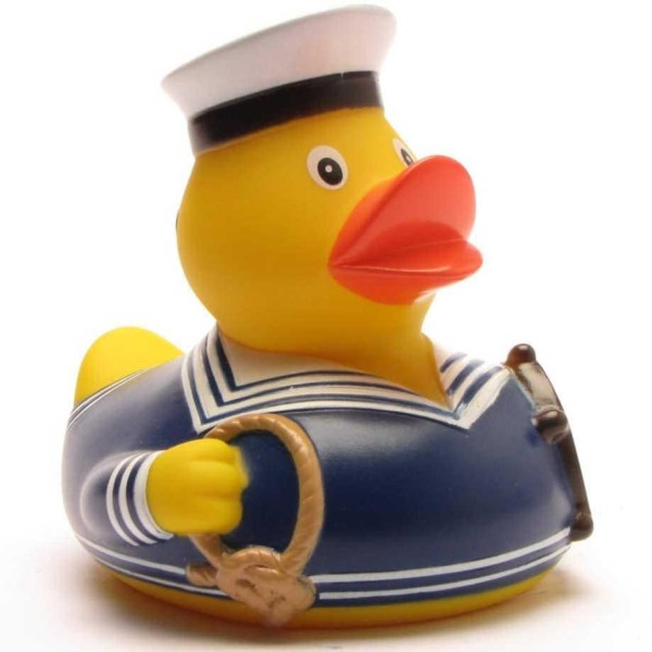 Rubber Ducky sailor blue