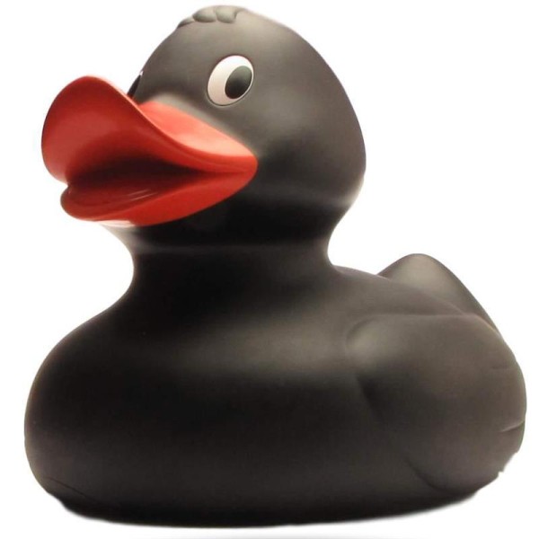 XXL-Rubber Duck Amelie black 31cm