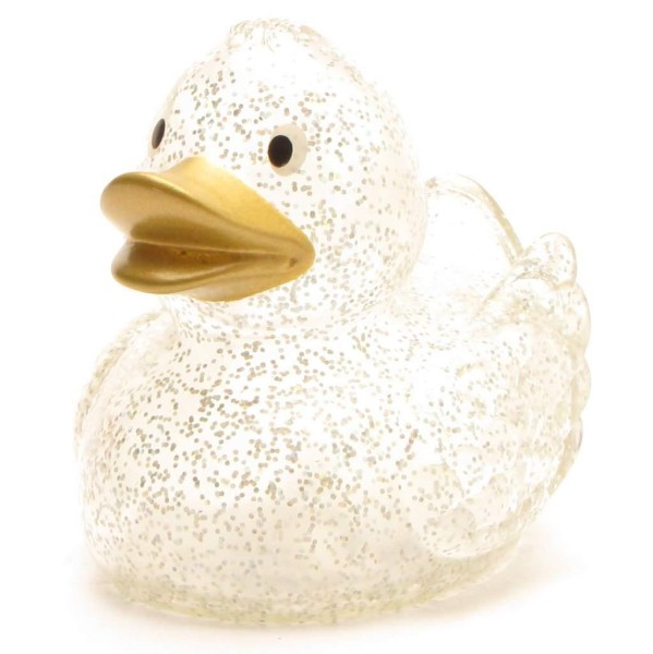 Rubber Duck Camilla - Glitter with golden beak