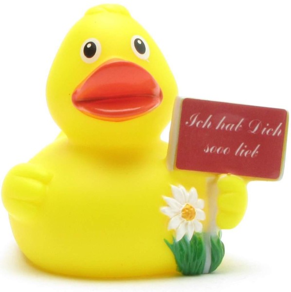 Rubber Duck &quot;Ich habe dich sooo lieb&quot;