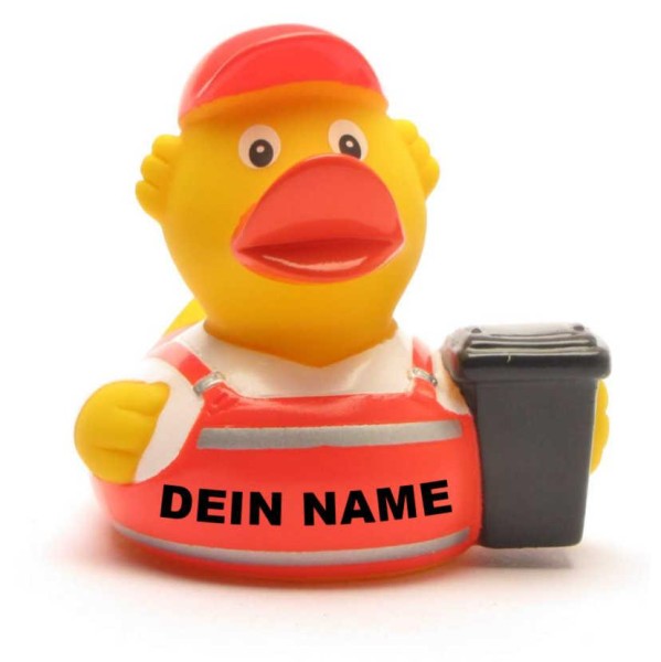 Müllmann Ente - Personalisiert
