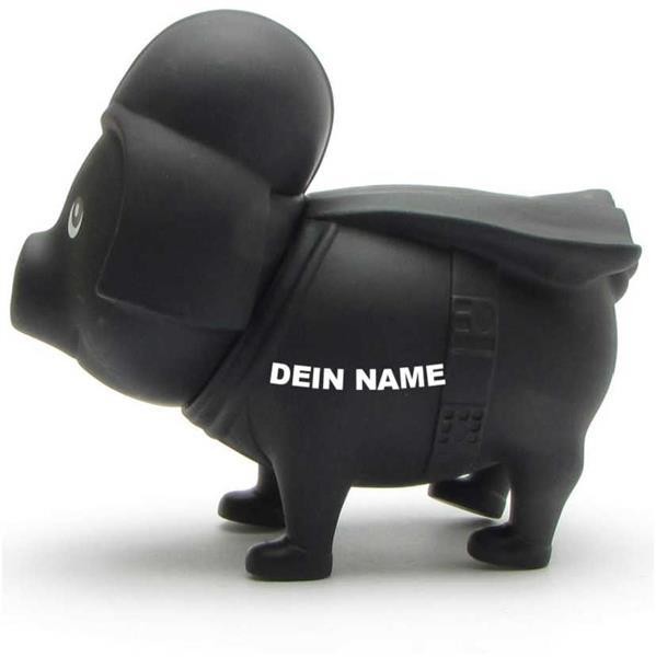 Biggys - Sparschwein Black Star - Personalisiert