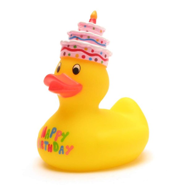 Canard de bain Happy Birthday 8 cm 