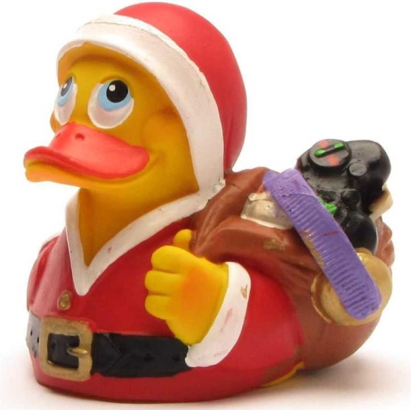 Santa Claus Rubber Duckie