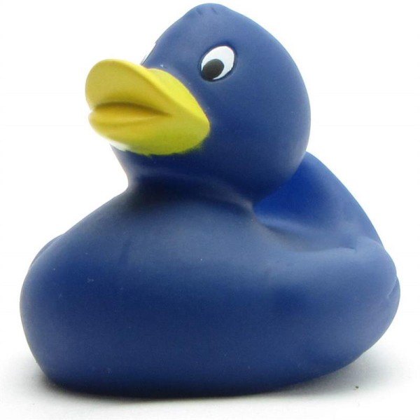 Pato de goma Cordula - azul - 7 cm