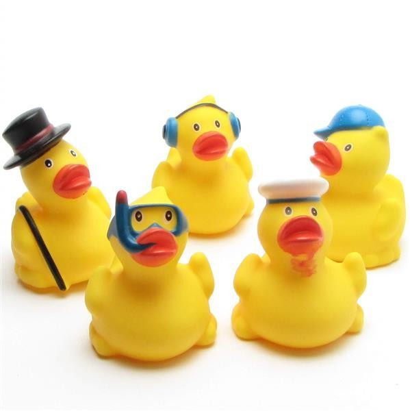 Ruber Ducks - Set of 5