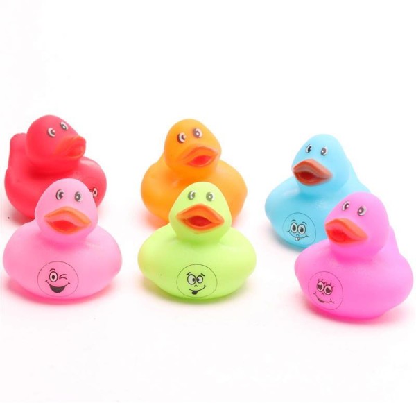 Emojis Canard de bain - jeu de 6