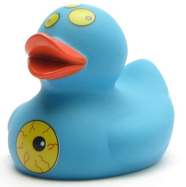 Monster Rubber Duck - blue
