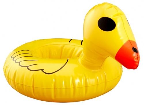 Inflatable ducks Beverage can holders