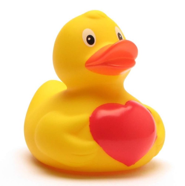Rubber Duck with heart