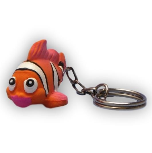 Mini Clownfisch Schlüsselanhänger