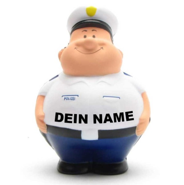 Polizisten Bert - weiss - Personalisiert