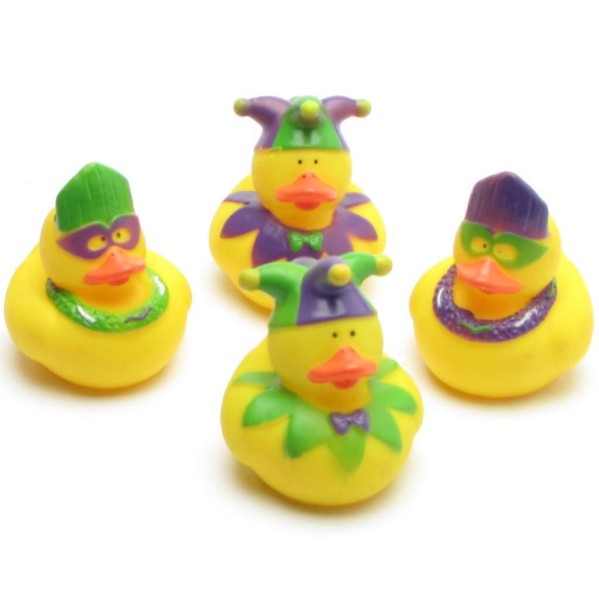 Carnival Rubber Ducks - Set of 4