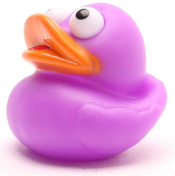 Bubble Eyes Duck - purple