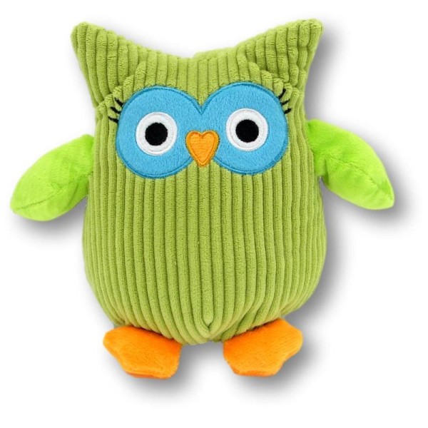 Soft toy owl green